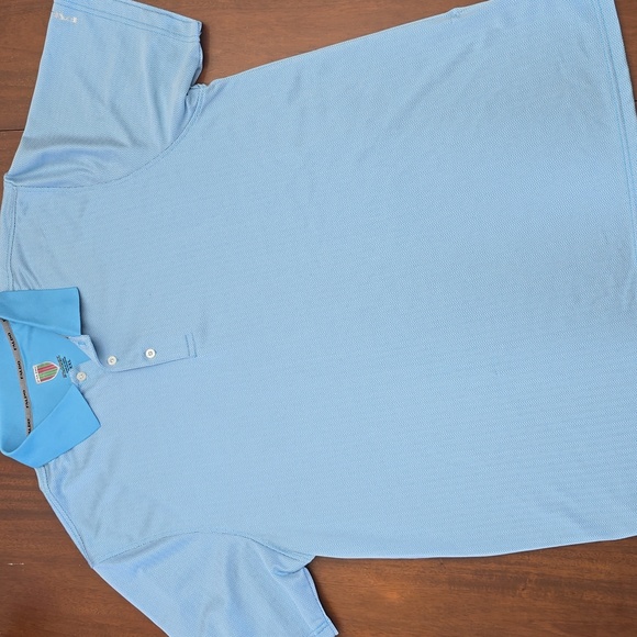 NICK FALDO Men's XXL Blue Polo Shirt Golf - Picture 1 of 7